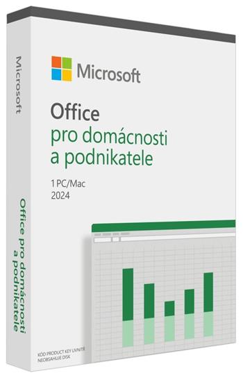 7 ks Microsoft Office pro domácnosti a podnikatele 2024 Czech Medialess + 1500 OMV zdarma