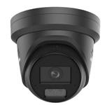 8MPix IP Turret Hybrid ColorVu AcuSense kamera; LED/IR 30m,WDR130dB,audio,alarm,IP67,blikac, cerná