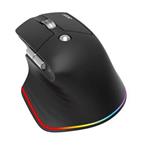 Acer Easy Fit Mouse - Black, Wireless RF 2.4GHz + BT (2x) + USB