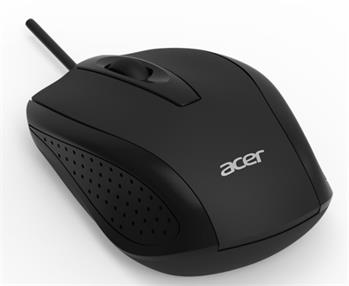 Acer wired USB optical mouse black bulk pack