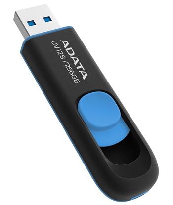 ADATA DashDrive UV128 256GB / USB 3.1 / černo-modrá