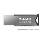 ADATA Flash Disk 32GB UV250, USB 2.0 Dash Drive, tmavě stříbrná