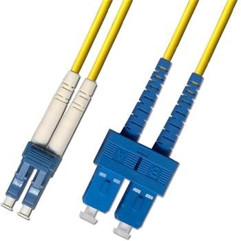 ADEX optický patch cord, 50/125 OM2, LC-SC, 10m, duplex