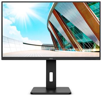 AOC/U32P2/31,5"/VA/4K UHD/60Hz/4ms/Black/3R
