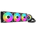 ARCTIC Liquid Freezer III - 420 A-RGB (Black) : All-in-One CPU Water Cooler with 420mm radiator and