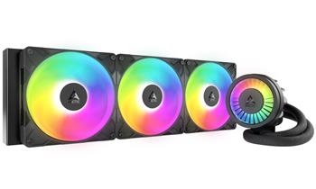ARCTIC Liquid Freezer III Pro 420 A-RGB : All-in-One CPU Water Cooler with 420mm radiator and 3x P14