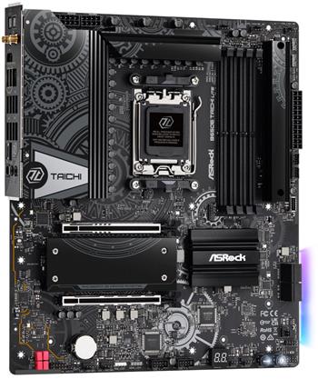 ASRock B650E Taichi Lite/ AMD B650 / AM5 / 4x DDR5 DIMM / 3x M.2 / HDMI / USB-C / WiFi 6E / EATX