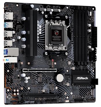 ASRock B650M PG LIGHTNING / AMD B650 / AM5 / 4x DDR5 DIMM / 3x M.2 / HDMI / DP / USB-C / mATX