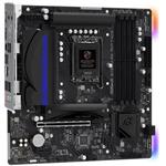 ASRock B760M PG RIPTIDE / Intel B760 / LGA1700 / 4x DDR5 / 2x M.2 / HDMI / DP / USB-C / mATX