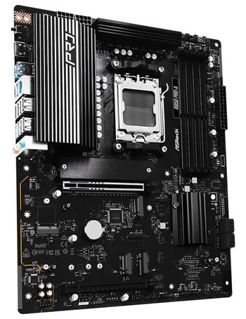 ASRock B850 Pro-A / AMD B850 / AM5 / 4x DDR5 DIMM / 4x M.2 / HDMI / USB-C / ATX