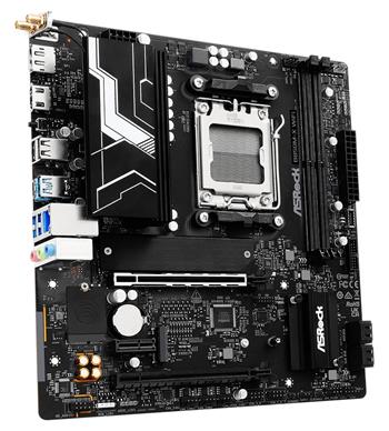 ASRock B850M-X WiFi / AMD B850 / AM5 / 2x DDR5 DIMM / 2x M.2 / HDMI / DP / USB-C / WiFi / mATX