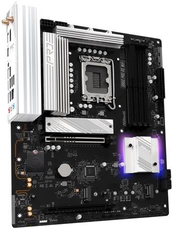 ASRock B860 Pro RS WiFi / Intel B860 / LGA1851 / 4x DDR5 / 3x M.2 / HDMI / DP / USB-C / WiFi / ATX