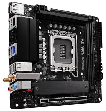 ASRock B860I WiFi/ Intel B860 / LGA1851 / 2x DDR5 / 2x M.2 / HDMI / DP / USB-C / WiFi / Mini-ITX