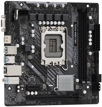 ASRock H610M-HVS / LGA1700 / Intel H610 / 2x DDR4 DIMM / HDMI / VGA / mATX