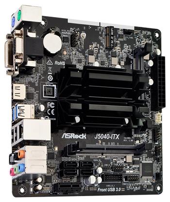 ASRock J5040-ITX / Gemini Lake R / Pentium J5040 / 2x DDR4 SO-DIMM / VGA / DVI-D / HDMI / Mini-ITX