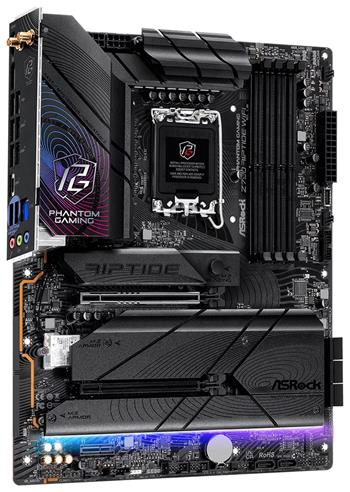 ASRock Phantom Gaming Z790 RIPTIDE WiFi / Intel Z790 / LGA1700 / 4x DDR5 DIMM / 5x M.2 / HDMI / DP / USB-C / ATX