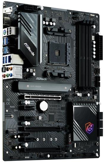 ASRock X570S PG RIPTIDE / AMD X570 / AM4 / 4x DDR4 DIMM / HDMI / 2x M.2 / USB-C / ATX