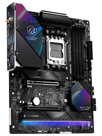 ASRock X870 Riptide WiFi / AMD X870 / AM5 / 4x DDR5 DIMM / 3x M.2 / HDMI / USB-C / WiFi / ATX