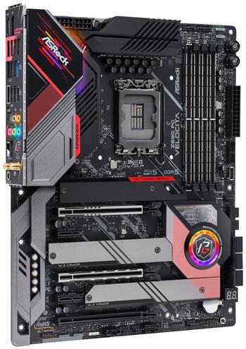 ASRock Z690 PG Velocita / Intel Z690 / LGA1700 / 4x DDR5 / 4x M.2 / HDMI / DP / USB-C / WiFi / ATX