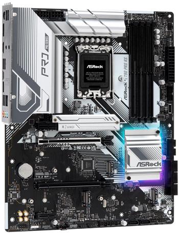 ASRock Z790 Pro RS / Intel Z790 / LGA1700 / 4x DDR5 / 4x M.2 / HDMI / DP / USB-C / ATX