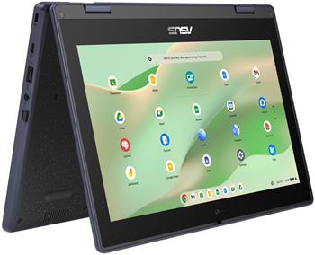 ASUS Chromebook CR11 Flip/CR1102FGA/N100/11,6"/1366x768/T/4GB/64GB eMMC/UHD/Chrome EDU/Gray/2R