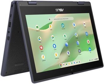 ASUS Chromebook CR11 Flip/CR1102FGA/N100/11,6"/1366x768/T/8GB/64GB eMMC/UHD/Chrome EDU/Gray/2R