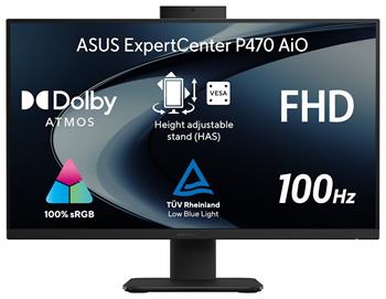 ASUS P4 AiO/ i5-13420H/ 16GB/ 1TB SSD/ Intel UHD/ 27"FHD,matný/ W11H/ kbd+myš/ černý