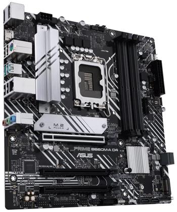 ASUS PRIME B660M-A D4 / B660 / LGA1700 / 4x DDR4 / M.2 / HDMI / DP / mATX