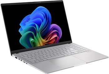 ASUS Vivobook S/ X1P-42-100/ 16GB DDR/ 512GB SSD/ Qualcomm Adreno GPU/ 15,6" 3K,OLED/ W11H/ stříbrný