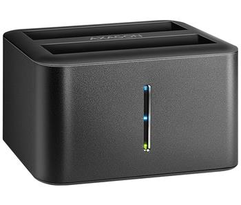 AXAGON ADSA-D25, USB 3.2 Gen 1 - 2x SATA 6G 2.5" SSD/HDD CLONE MINI dokovací stanice