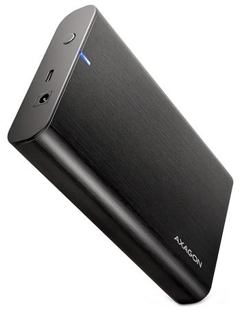 AXAGON hliníkový box pro 3,5" SATA HDD / EE35-A6C / USB-C 3.2 Gen1 / kabel 60cm