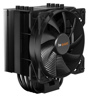 Be quiet! / chladič CPU PURE ROCK 2 Black/ socket AMD i Intel / 150TDP / 120mm fan / 4x Heatpipe /