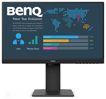 BENQ 24" LED BL2486TC/ 1920x1080/ IPS panel/ 1300:1/ 5ms/ HDMI/ DP/ USB-C/ Pivot/ audio/ černý