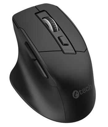 C-TECH Ergo WLM-05/Ergonomická/Optická/Bezdrátová USB/Černá