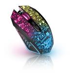 CONNECT IT DOODLE 2 PRO bezdrátová herní myš, 4800 DPI, podsvícená,ČERNÁ