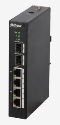 Dahua 4-port PoE switch (Managed, Hi-PoE) PFS4206-4P-120