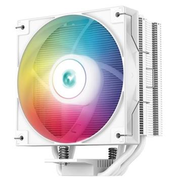 DEEPCOOL chladič AG400 ARGB / 120mm fan ARGB / 4x heatpipes / PWM / pro Intel i AMD / bílý