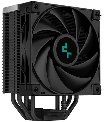 DEEPCOOL chladič AK400 Zero Dark / 120mm fan / 4x heatpipes / PWM / pro Intel i AMD / komplet černý