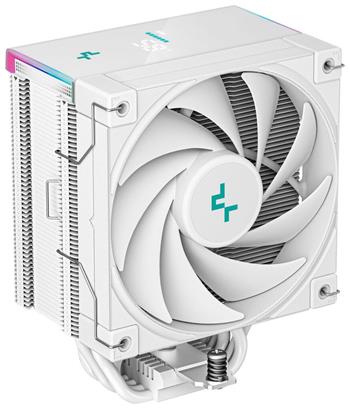 DEEPCOOL chladič AK500S Digital / užší / 120mm fan / 5x heatpipes / PWM / pro Intel i AMD / bílý