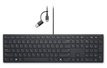 Dell KB525C drátová klávesnice GER USB/USB-C