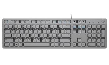 DELL klávesnice KB216/ multimediální/ německá/ GER/ DE/ USB/ drátová/ šedá