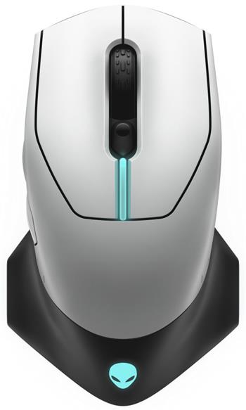 DELL myš Alienware Wireless /bezdrátová/ Gaming Mouse/ AW610M Lunar Light