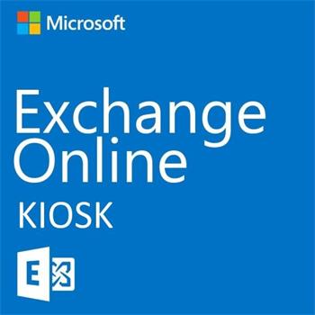 Elektronická licence: Microsoft CSP Exchange Online Kiosk předplatné 1 rok, vyúčtování ročně