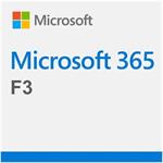 Elektronická licence: Microsoft CSP Microsoft 365 F3 předplatné 1 rok, vyúčtování měsíčně