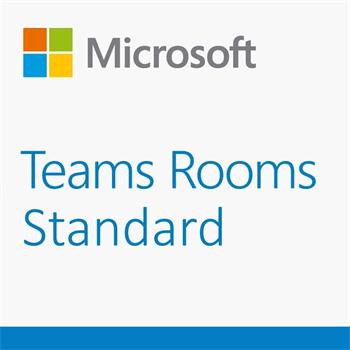 Elektronická licence: Microsoft CSP Microsoft Teams Rooms Standard without Audio Conferencing předplatné 1 rok, vyúčtov