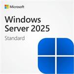 Elektronická licence: Microsoft CSP Windows Server 2025 Standard 1 User CAL - trvalá licence pro neziskové organizace