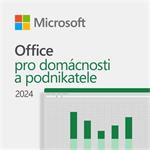 Elektronická licence: MICROSOFT Office 2024 pro domácnosti a podnikatele / D-OEM OA3/ DA/ pouze s PC HAL3000