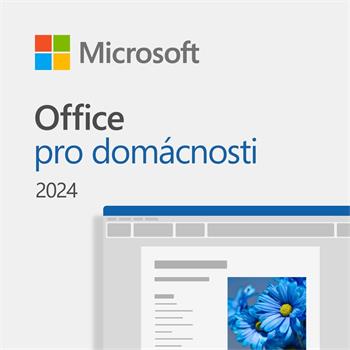 Elektronická licence: MICROSOFT Office 2024 pro studenty a domácnosti / D-OEM OA3/ DA/ pouze s PC HAL3000