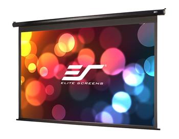 ELITE SCREENS plátno elektrické motorové 100" (254 cm)/ 16:9/ 124,5 x 221,5 cm/ Gain 1,1/ case černý