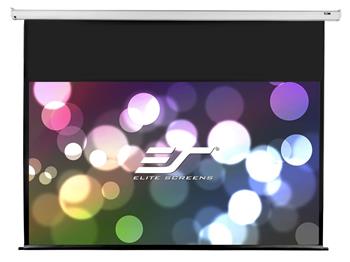 ELITE SCREENS plátno elektrické motorové 100" (254cm)/ 16:9/ 124,5×221,5cm/ gain 1.1/ 24" drop/ case bílý